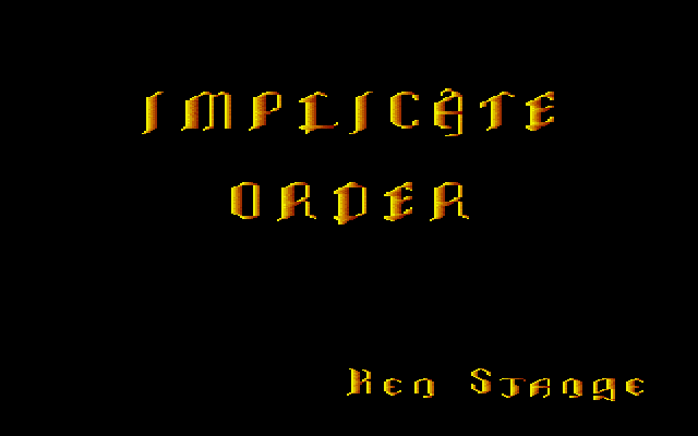 00-Implicate Order